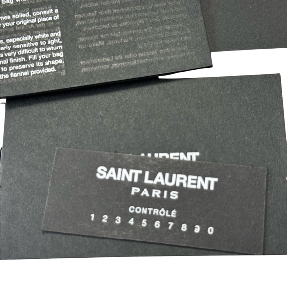 SAINT LAURENT Niki Shopper Tote Crinkled Leather Burgundy Matelasse Monogram MED - Picture 16 of 16